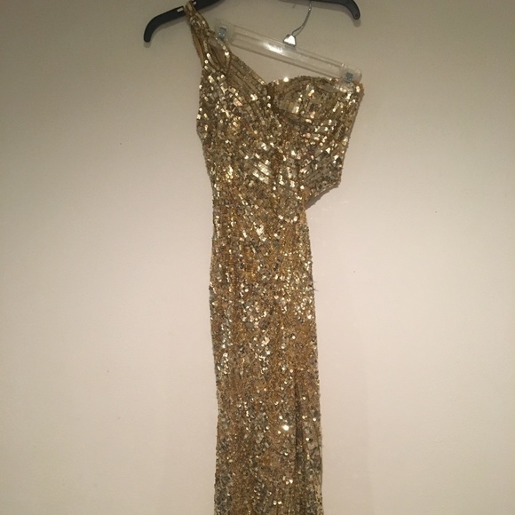 Gold Prom Dress - Picture 5 of 5